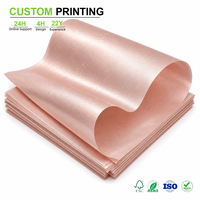Papier de soie personnalisé en gros avec motif répété pour emballages de détail, impression et ensembles d'emballage en papier de soie, utilisation en vrac