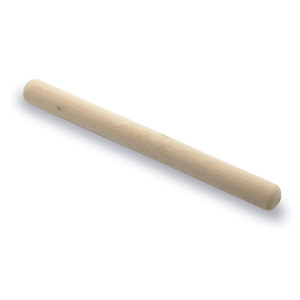 Mattarello in legno di faggio da 12 pollici con superficie liscia per stendere l'impasto - Product Image 1