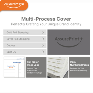 Carnet de notes A5 personnalisé en cuir PU rigide rechargeable avec anneaux, journal professionnel pour le bureau, fermeture à bouton-pression, emplacements pour cartes, tissu - Product Image 2