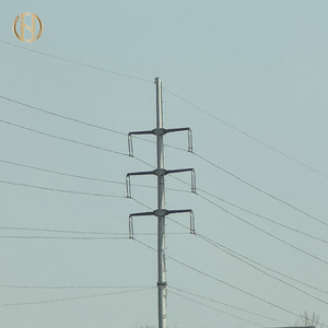 Poteau tubulaire octogonal en acier galvanisé pour transmission électrique – Excellent rapport qualité-prix - Product Image 2