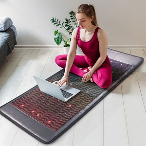 1-30Hz cuidado de la salud calefacción Arco Iris piedra preciosa iones negativos Mat turmalina infrarrojo lejano cristal <span class=keywords><strong>BioMat</strong></span> - Product Image 2