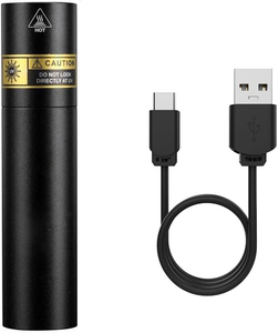 Lampe torche UV à lumière noire 365nm haute luminosité, rechargeable par USB, pour la détection d'urine d'animaux, de teigne, de faux billets et de minerais - Vente en gros - Product Image 2