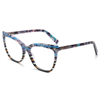 Haute qualité Unique coloré acétate lunettes cadre à la mode lunettes optiques Ochki Gafas Anteojos Oculos Lunettes