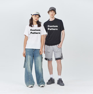 เสื้อยืดแขนสั้นผู้ชายสีพื้นผ้าถักทรงลำลองมีหลายสีให้เลือก - Product Image 3