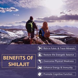 Shilajit Premium de Marca Privada OEM para Hombres - con Ashwagandha, Ginseng y Más Ácido Fúlvico para Hombres/Mujeres, Cápsulas de Shilajit - Product Image 3