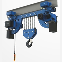 Palans électriques à chaîne de marque SHARK, fabriqués en Chine, pour l'Europe (commande manuelle) 125 kg, 250 kg, 500 kg, vitesse de levage 8/2 m/min, 12/3 m/min, 16/4 m/min