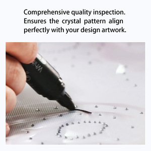 Trasferimento di Strass per Abbigliamento |   Cristalli Termoadesivi di Alta Qualità su Misura |   Scintillio e Chiarezza Simile a <span class=keywords><strong>Swarovski</strong></span> - Product Image 5