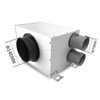 Boîte de distribution d'air personnalisée, distributeur d'air un à six avec coton insonorisant, accessoire pour systèmes d'air frais commerciaux