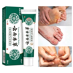 Crema Original Yunnan Herbal Langdu Contra el Pie de Atleta, Antibacteriana y Anti-Picazón, Crema para el Cuidado de <span class=keywords><strong>los</strong></span> <span class=keywords><strong>Pies</strong></span> para el Olor, la Picazón y la Descamación - Product Image 1