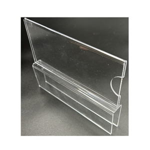Tùy chỉnh kích thước <span class=keywords><strong>Acrylic</strong></span> quảng cáo chủ thẻ hiển thị đứng hình dạng khác nhau-Tấm nhựa Loại sản phẩm - Product Image 5