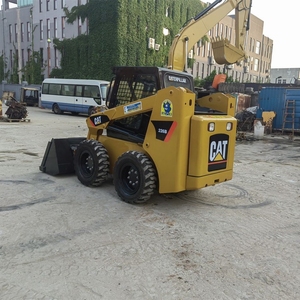 Cargadora de Ruedas Usada Caterpillar Cat 226B, Cargadora de Ruedas Original con Cucharón, Maquinaria de Construcción - Product Image 5