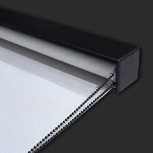 <span class=keywords><strong>Volet</strong></span> <span class=keywords><strong>roulant</strong></span> manuel en polyester avec chaîne facile à utiliser, design minimaliste, applicable aux mariages, personnalisable, tissu filtrant la lumière - Product Image 2