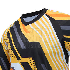 Personalizar Diseño Motocross Riding Jersey Venta al por mayor Motociclismo Camisetas Profesional Motocross Riding Jersey - Product Image 3