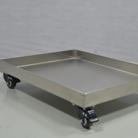 Chariot tortue en aluminium Chariot de transport de bagages de cuisine personnalisable Clôture de beauté pour garçons avec outils supportés par les OEM