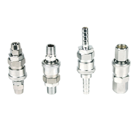 Raccord pneumatique de type C, raccord rapide pour tuyau, raccord haute pression, prise, douille PP SP PF SF PH SH PM SM pour compresseur d'air