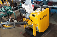 300kg 4Kw 15KN Mini compacteur d'asphalte à tambour unique petit compacteur de rouleau de route vibrant pour la construction à l'aide