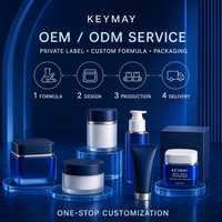 Krim Wajah Peptida Biru GHK-Cu SNAP-8 Label Pribadi untuk Asam Hialuronat Ceramide Melembapkan Mengencangkan Halus Tidak Lengket OEM ODM