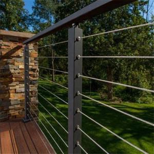 <span class=keywords><strong>Ringhiere</strong></span> per cavi in <span class=keywords><strong>acciaio</strong></span> inossidabile per un Design elegante del cortile - Product Image 1