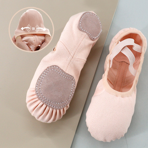 Zapatillas de Ballet de Alta Calidad, Zapatos Planos de Ballet, Zapatos de Ballet para Niñas, Zapatillas de <span class=keywords><strong>Plataforma</strong></span> de Tela de Bailarina para Bodas - Product Image 5