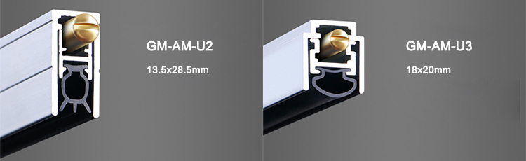 Regular Concealed Automatic Door Bottom with Silicone Bulb Seal