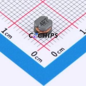 ตัวเหนี่ยวนำไฟฟ้าแบบ SMD รุ่น CD43-4R7M, ขนาด 4.5x4 มม. ( ค่าความเหนี่ยวนำ: 4.7uH ) ( ความแม่นยำ: 20% กระแสไฟฟ้าที่กำหนด: 1.6A ) - Product Image 1