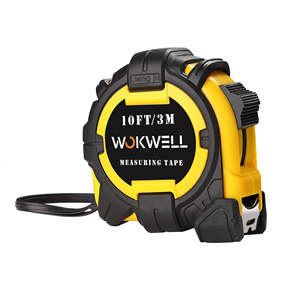 Factory Price 5m Automatic Return Steel <b>Tape</b> <b>Measure</b> ABS Plastic Metric Imperial System <b>Measures</b> Inches MM Meters High - Product Image 5