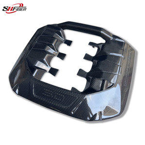 Cubierta de <span class=keywords><strong>Radiador</strong></span> y Capó de Motor de Fibra de Carbono Modificado para Mustang, Compatible con Ford Mustang S650 2024+ - Product Image 4