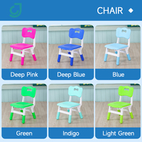 Chaise en plastique pour enfants réglable en hauteur, dossier ergonomique, design sûr, chaise de salle à manger et d'apprentissage pour enfants de maternelle, fourniture d'usine