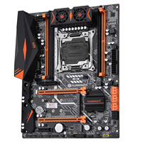 HUANANZHI X99 AD4 LGA 2011-3 XEON X99 Motherboard Mendukung Intel E5 2666 2670 2640 2696 V3 V4 DDR4 RECC M.2 NVME NGFF ATX
