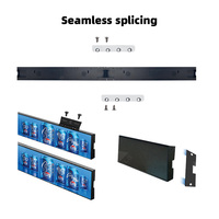 Écran LED GOB P1.2-P2 pour étagères, idéal pour les magasins de détail et les ascenseurs – Écran publicitaire intérieur/extérieur pour comptoirs