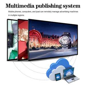 27-inch Android <b>Wall</b> Mount Touch <b>Screen</b> Indoor Lcd Advertising Display For Airport Restaurant Menu Advertising Publication - Product Image 5
