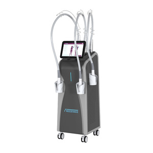 Massaggiatore elettrico portatile ricaricabile a due maniglie per la riduzione del grasso e il dimagrimento corporeo, anticellulite. - Product Image 4