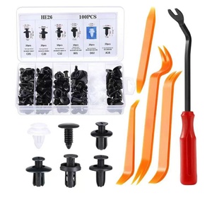 Lot de 100 attaches universelles pour voiture : vis d'expansion, clips en plastique pour panneaux de porte et garde-boue - Product Image 3