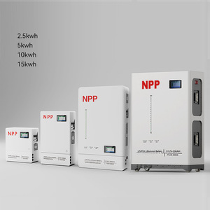 ระบบโซลาร์เซลล์แบบติดผนังออลอินวันสำหรับแบตเตอรี่ลิเธียมไอออน 5kWh/10kWh พร้อมระบบสื่อสาร CAN รองรับการเชื่อมต่อแบบไฮบริดกริด - Product Image 5