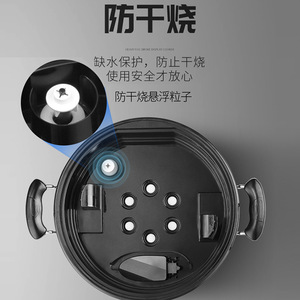 Stainless Steel Smoke Pot 1.0-2.5L Electric <b>Humidifier</b> For Commercial Use - Product Image 5