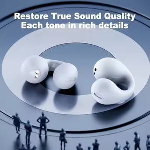 Auriculares Inalámbricos TWS de Conducción Ósea con Reducción de Ruido, Manos Libres, para Gimnasio, Correr, Auriculares Deportivos BT - Product Image 4