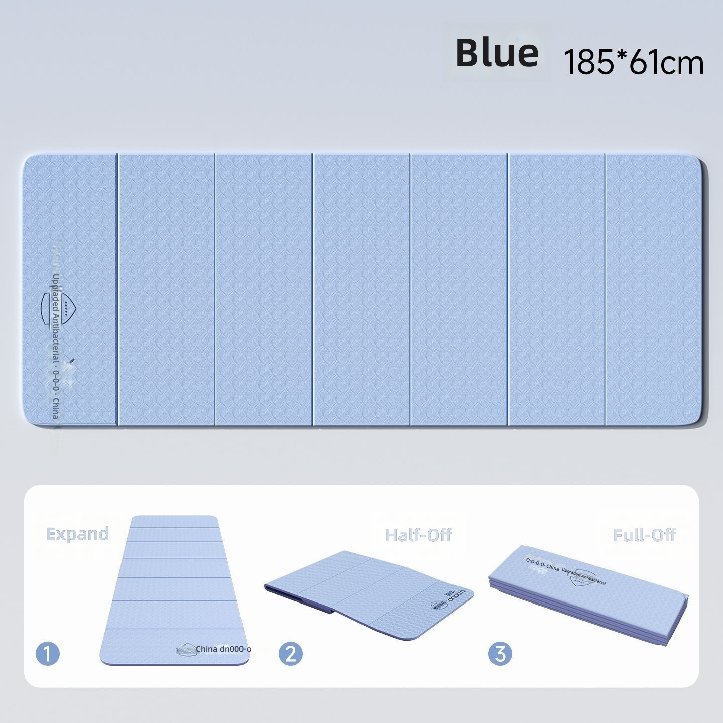 30 de réduction sur tapis de yoga - 18561 - bleu
