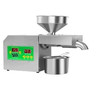 Manufacturer outlet sell oil pressing machine home olive oil press machine soybean oil making machine for small business