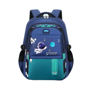 Linda <span class=keywords><strong>mochila</strong></span> de <span class=keywords><strong>viaje</strong></span> de felpa con patrón de estrella con compartimento para ordenador portátil, tamaño pequeño para escuela secundaria y primaria para niños y niñas - Product Image 3