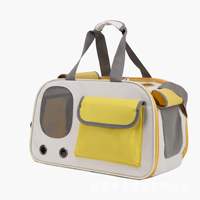 Sac à dos de transport pour petits animaux de compagnie, de haute qualité, durable, approuvé par les compagnies aériennes, avec fermeture éclair solide, tendance, pour chiens, voyage, écologique, en Oxford