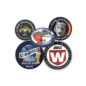 Custom Made Pvc Rubber Patch Cheap Design Heat Transfer 3D Soft Stick On Embossed Eco-Friendly 2D Pvc Patch