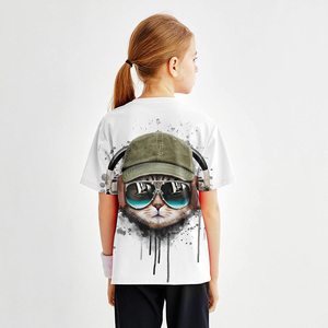 Fitspi Boys <strong>Shirts</strong> Girls Graphic 3d <strong>Novelty</strong> <strong>T</strong>-<strong>shirts</strong> for Kids Unisex Short Sleeve Top Tees <strong>Shirt</strong> for 6-16 Years Wholesale - Product Image 4