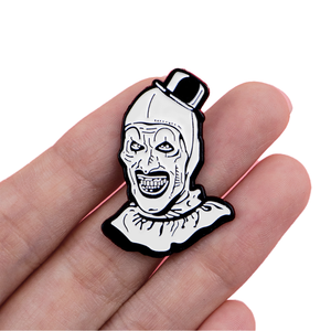 Nuovo Prodotto: Distintivi in Metallo Placcato Argento, Simpatici Spille Anime in Smalto Duro, Distintivo da Bavero Personalizzato con Logo, Taglia L, Moderno - Product Image 3
