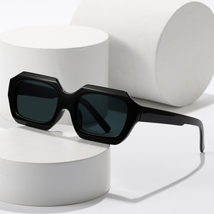 Lunettes de soleil pour femmes, monture carrée petite, couleur bonbon, protection UV400, design de marque de luxe, boutique en ligne des fabricants de lunettes de soleil - Product Image 3