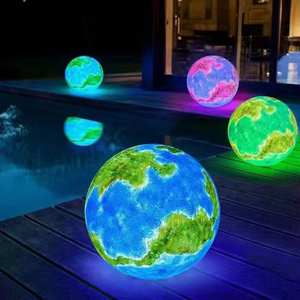 Lámpara Decorativa con Forma de Planeta para Parques, Paisajes y Eventos Festivos, Luces Decorativas con Motivos, Resistentes al Agua IP65, para Celebraciones al Aire Libre - Product Image 1