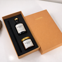 Luxuriöses Maßgefertigtes Private Label Weihnachts-Raumduft Duftkerzen und Raumduft-Diffusor Geschenkset