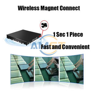 Configurazione veloce pista da ballo magnetica RGB Led 3D infinito arcobaleno abisso pista da ballo connessione Wireless per festa di nozze Disco - Product Image 6