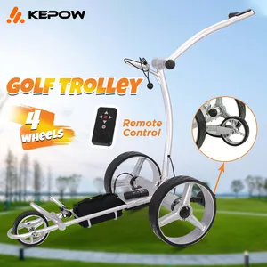 China Fabriek Elektrische Golf Trolley Hot Sale Remote Contrpl Drie Wiel Karren