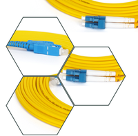 Kabel Patch Cord Fiber Optik Berkualitas Tinggi SC/UPC Single Mode G652D