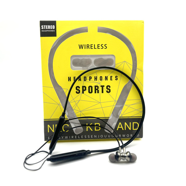 Factory Wholesale Neckband Earphones Magnetic Design In-ear Sports Earphones Good Wireless Headphone